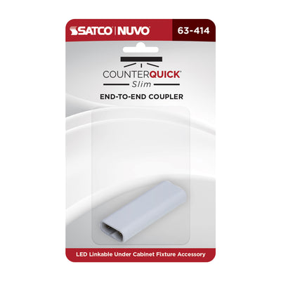 Satco End-To-End Cable Coupler for Satco|Nuvo CounterQuick Slim Series