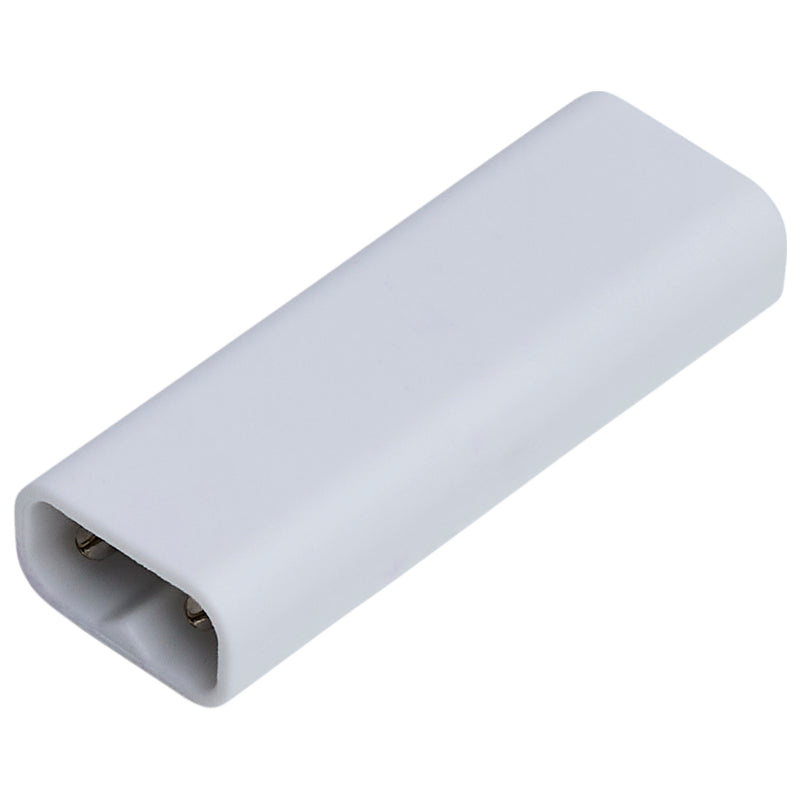 Satco End-To-End Cable Coupler for Satco|Nuvo CounterQuick Slim Series White