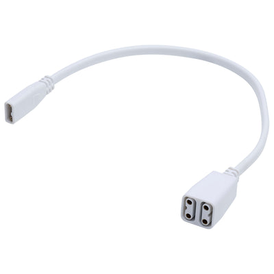 Satco Cable Splitter Single to Double for Satco|Nuvo CounterQuick Slim Series White