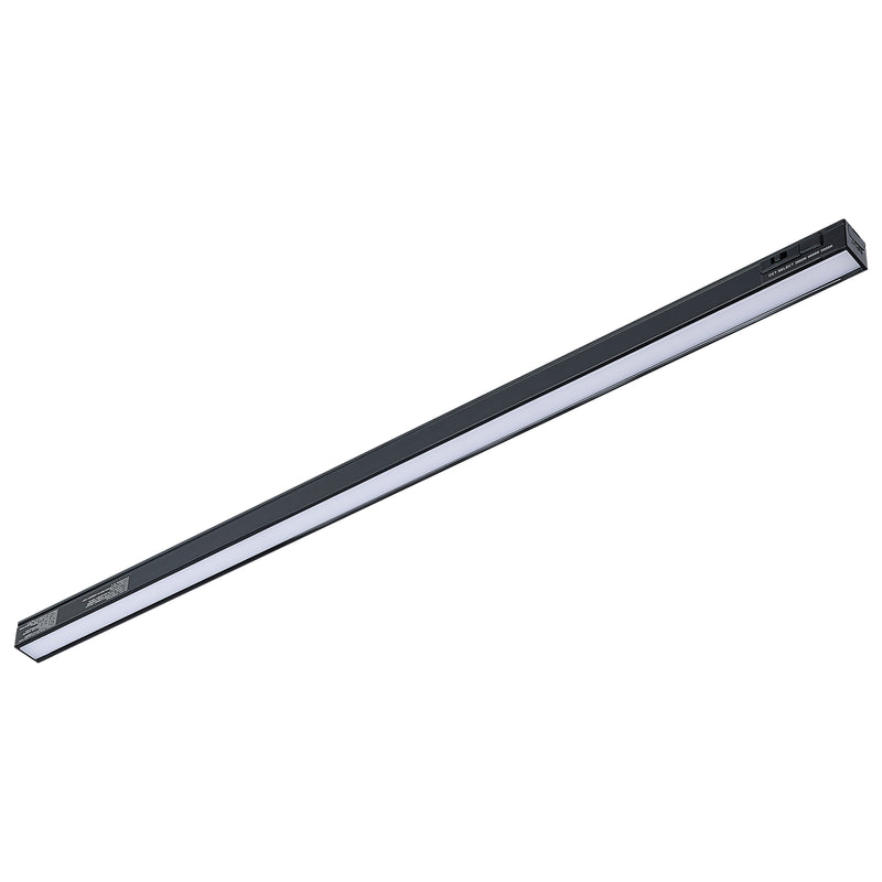 Satco 21 Inch 8 Watt Counterquick Slim Linkable LED Undercabinet CCT Selectable Selectable Black