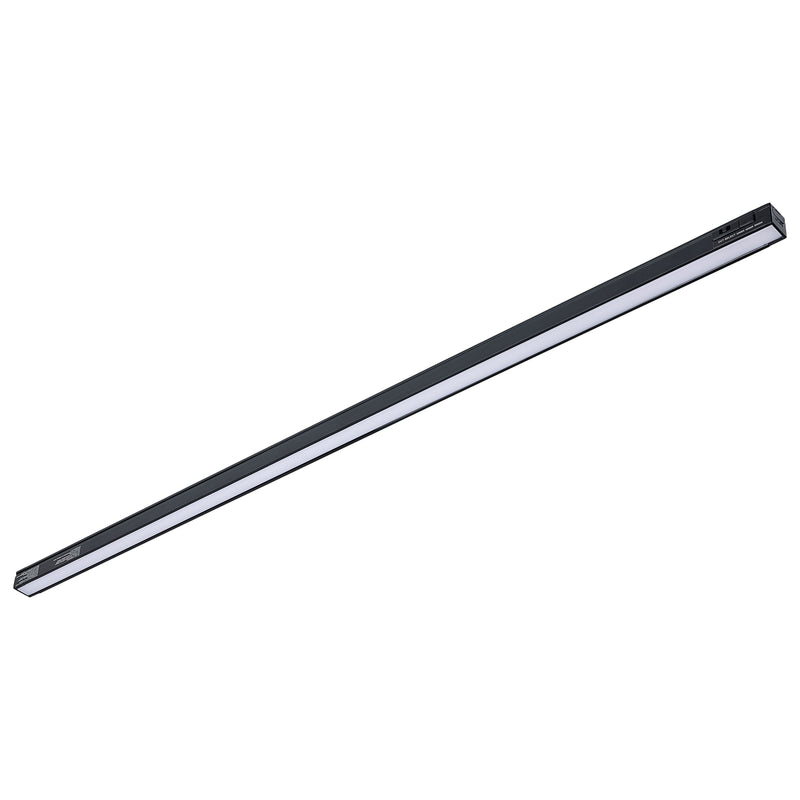 Satco 30 Inch 10 Watt Counterquick Slim Linkable LED Undercabinet CCT Selectable Selectable Black