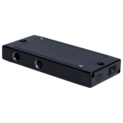 Satco Junction Box With Switch for Satco|Nuvo CounterQuick Slim Series Black