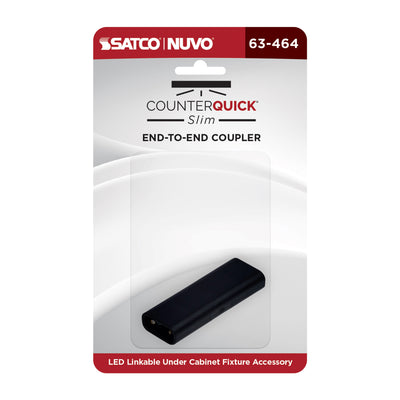 Satco End-To-End Cable Coupler for Satco|Nuvo CounterQuick Slim Series
