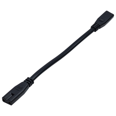 Satco Connecting Cable for Satco|Nuvo CounterQuick Slim Series Black 6 Inch