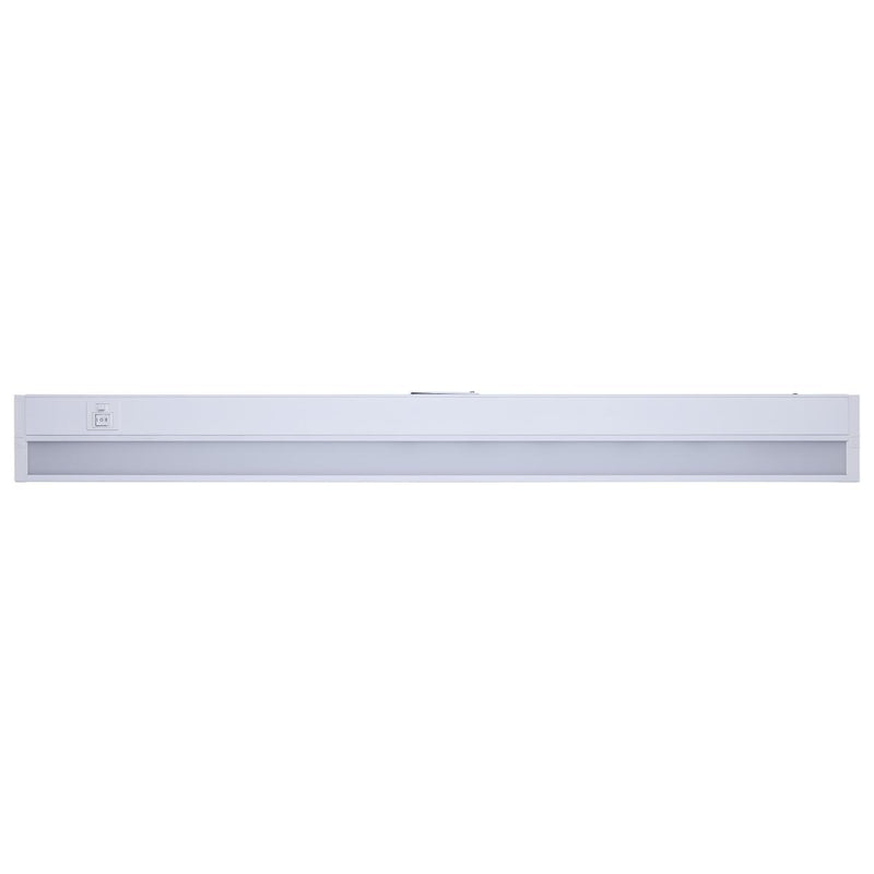 Satco 34 Inch 20 Watt LED Color Selectable Under Cabinet Light 3000/4000/5000K Selectable White