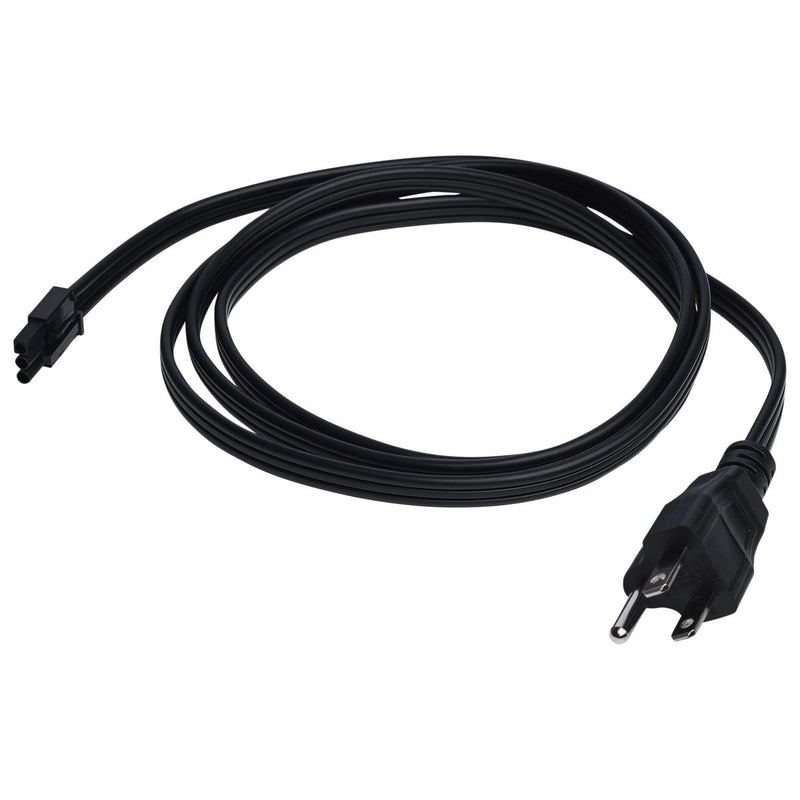 Satco 60 Inch Under Cabinet LED Power Supply Cord 60 Inch Black