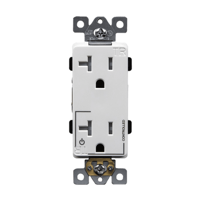 Enerlites 20A Tamper Resistant Back Wired Controlled 5-20R Decorator Receptacle   