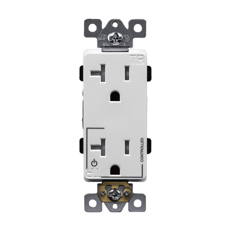 Enerlites 20A Tamper Resistant Back Wired Controlled 5-20R Decorator Receptacle   