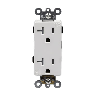 Enerlites 20A Tamper Resistant Back Wired 5-20R Decorator Receptacle   