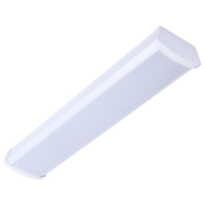 Satco 2 Foot 20 Watt LED 120-277V Standard Wrap Fixture 2700/3000/3500/4000/5000K