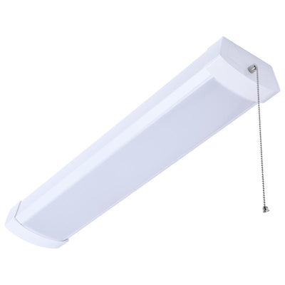 Satco 2 Foot 20 Watt LED 120V Pull Chain Wrap Fixture 2700/3000/3500/4000/5000K