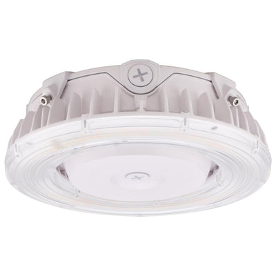 Satco 55 Watt LED Canopy Light Fixture 120-277V 3000/4000/5000K White Selectable 