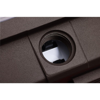 Satco 25/30/40 Watt Selectable 120-277V LED Integrated Microwave Sensor Canopy Light Fixture 3000/4000/5000K