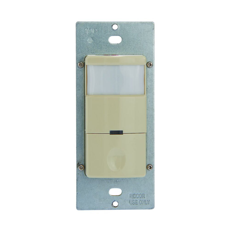 Intermatic Motion Sensor IOS-DOV-WH Commercial Grade In-Wall PIR Occupancy/Vacancy Sensor ...