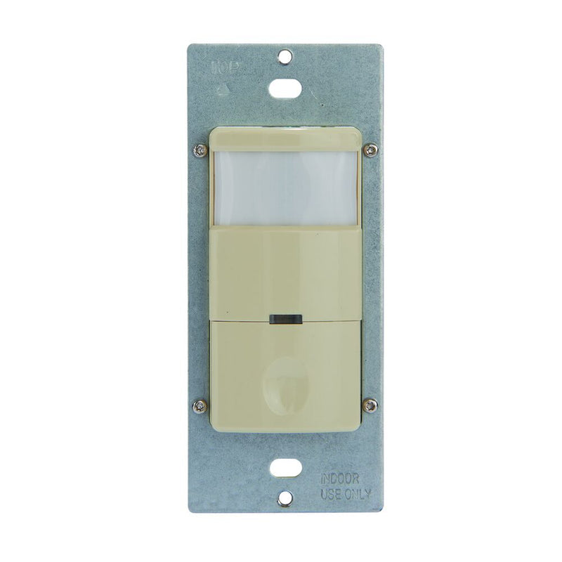 Intermatic IOS-DSR Commercial Grade Self-Adaptive In-Wall PIR Occupancy/Vacancy Sensor Ivory  