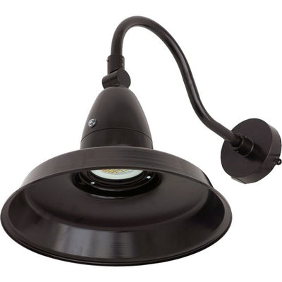 Morris Products 35 Watt LED Color Selectable Gooseneck Fixture 3000/4000/5000K Selectable Bronze 