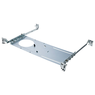 4 Inch New Construction Mounting Plate with Hanger Bars 4.25 Inch Hole Diameter