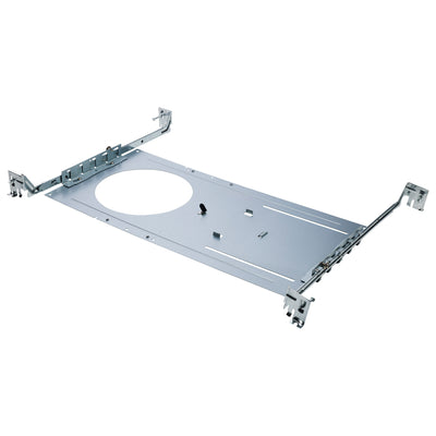 6 Inch New Construction Mounting Plate with Hanger Bars 6.25 Inch Hole Diameter