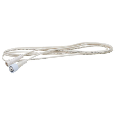 6 Foot 2-Pin Remote Driver to Fixture White Extension Cable