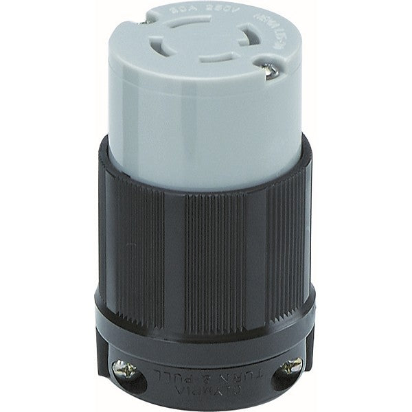 Morris Products NEMA L15-30C Twist Lock 250V 3 Pole 4 Wire 30A Receptacle   