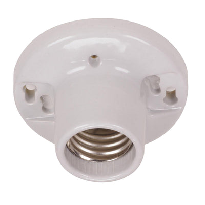 Satco Keyless Porcelain Mogul Base Lamp Holder   