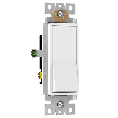 Enerlites Residential Grade Matte AC Quiet Push In Side Wired 3 Way Decorator Switch