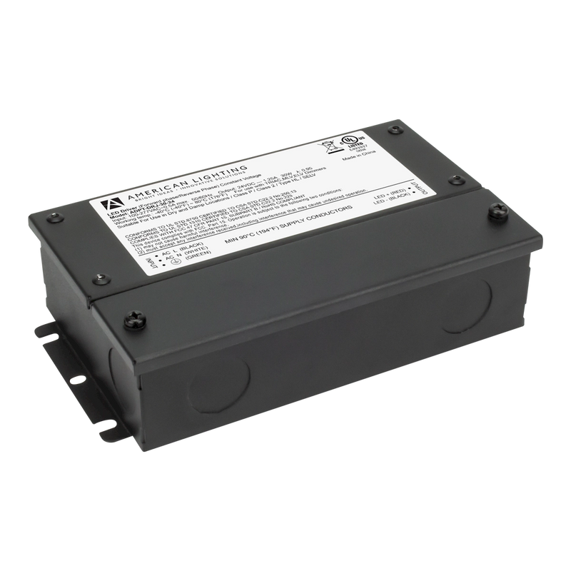 American Lighting ADPT-DRJ-30-24 30 Watt 24VDC Power Supply