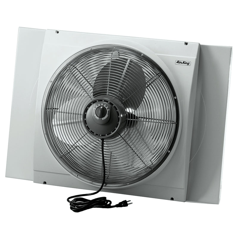 Air King Ventilation 20 Inch 1/6 HP Whole House Window Fan