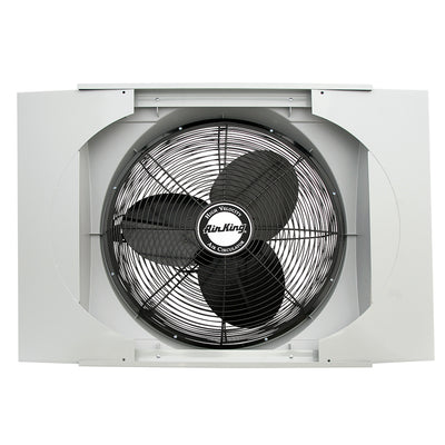 Air King Ventilation 20 Inch 1/6 HP Whole House Window Fan