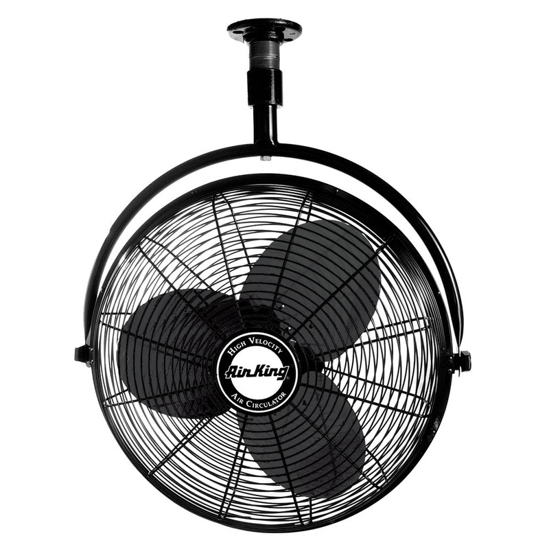 Air King Ventilation 20 Inch 1/6 HP Industrial Ceiling Mount Fan