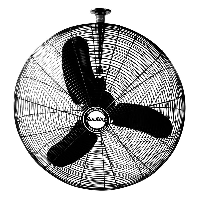 Air King Ventilation 30 Inch 1/3 HP Industrial Ceiling Mount Fan