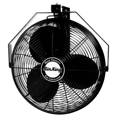 Air King Ventilation 18 Inch 1/6 HP Industrial Wall Mount Fan