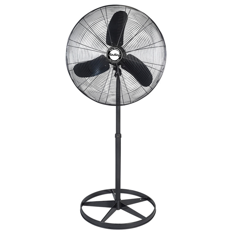 Air King Ventilation 30 Inch Industrial Quiet Oscillating Pedestal Fan