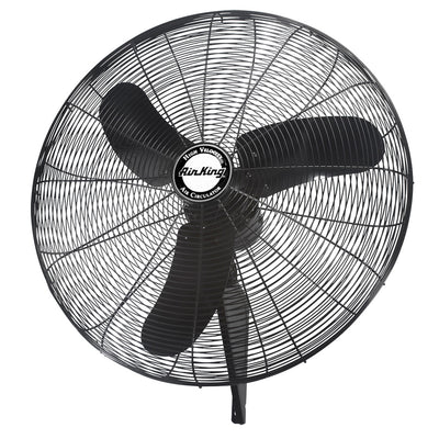 Air King Ventilation 30 Inch Industrial Quiet Oscillating Wall Mount Fan