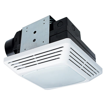 Air King Ventilation BFQL70 70 CFM Energy Star Snap In Installation Exhaust Fan with LED Light