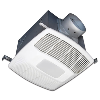 Air King Ventilation EVLDH 30 to 130 CFM Energy Star ECO Variable Speed Humidity Sensing Exhaust Fan with LED Light