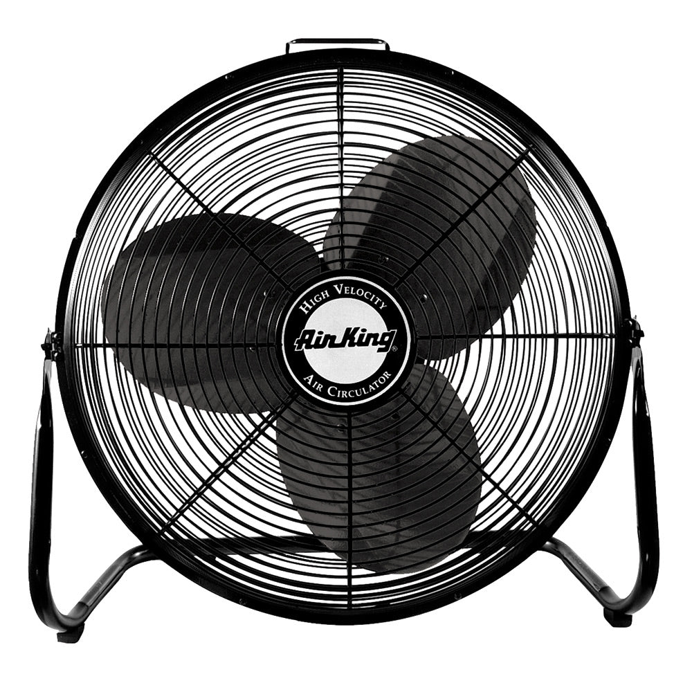 12 Inch Industrial Pivoting Floor Fan – Green Electrical Supply