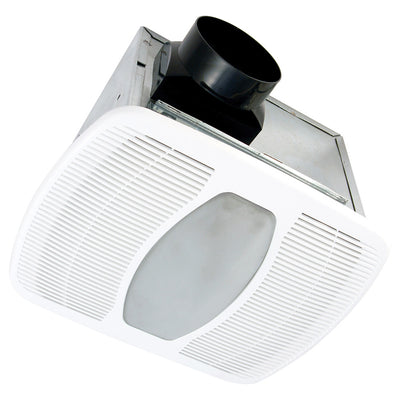 Air King Ventilation LEDAK50 50 CFM Energy Star Quiet Exhaust Fan with LED Light
