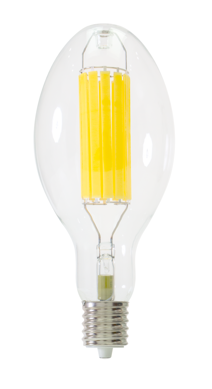 Aleddra 55 Watt ED37 HID Replacement LED Filament Lamp 5000K   