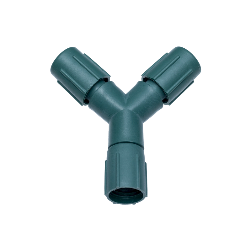Commercial Coaxial Power Tap 3-way Connector for American Lighting Gen 2 Holiday Lights