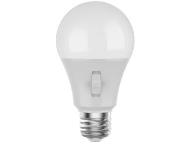 MaxLite 9 Watt Dusk to Dawn LED Omni A19 Light Bulb 2700/3000/4000K Selectable  