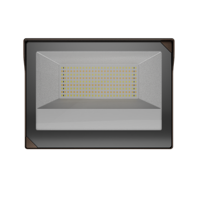 LiteTronics 30/45/60 Watt LED 120-277V Selectable Flood Light Fixture 3000/4000/5000K Selectable Bronze