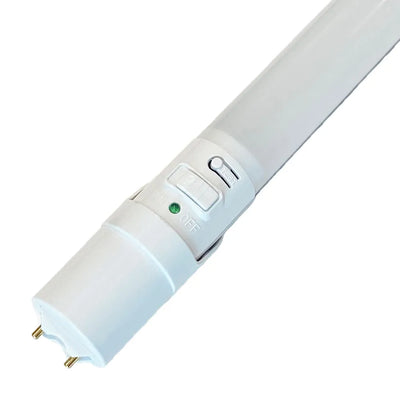 Aleddra 2 Foot 8 Watt Gen 3 Plus LED Self Testing Emergency Always On Application T8 Tube Light 3500/4000/5000K Selectable  