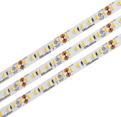 GM Lighting 2 Watt 12VDC 100 Foot or 30 Meters LTR-P Professional Series Tape Lighting 90 CRI 2400K Super Warm White 100 Foot 