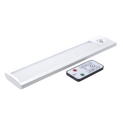 Good Earth Lighting 12 Inch 5 Watt LED Rechargeable Under Cabinet Light Bar With Remote 2700/5000K Selectable  