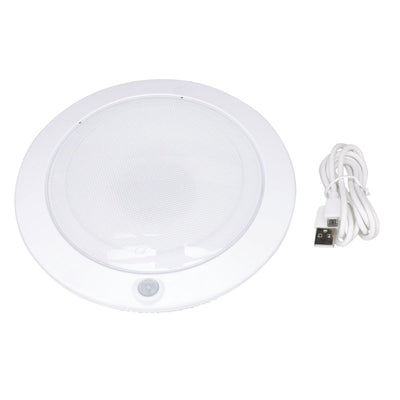 Good Earth Lighting 7 Inch LED Rechargeable Motion Closet Light Fixture 4000K Cool White White 