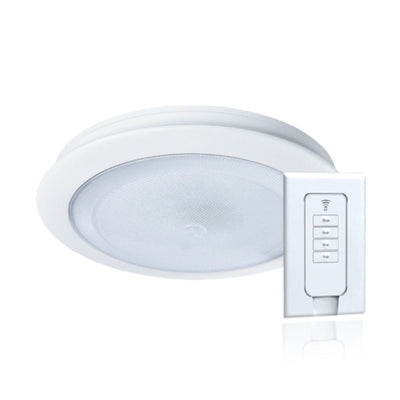 Good Earth Lighting 7 Inch LED Battery Operated Closet Tap Light With RF Remote 4000K   