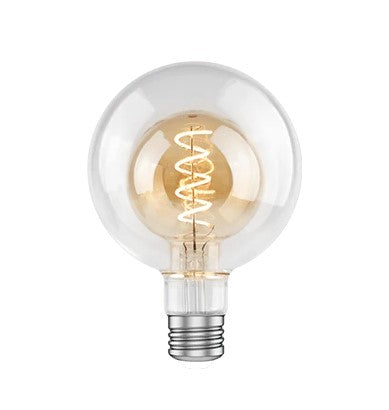 Green Creative 4.5 Watt Deco G40 Double Layer LED Filament Light Bulb 2000K   