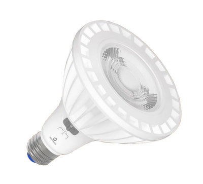 Green Creative 11/17/24 Watt Selectable PAR38 Standard Flood Light Bulb 2700K Warm White  