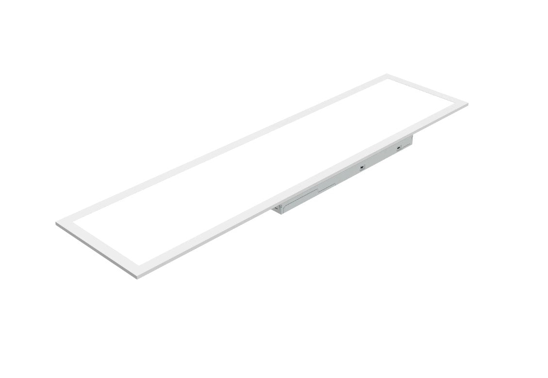 20/25/30 Watt Selectable 120-277V 1x4 LED Emergency Backup Flat Panel ...